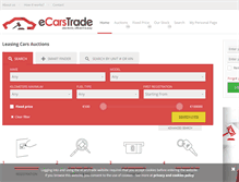 Tablet Screenshot of ecarstrade.com